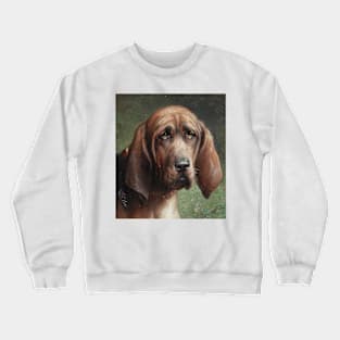 A Good Friend by Carl Reichert Crewneck Sweatshirt